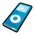 iPod Nano Blue Icon 72x72 png
